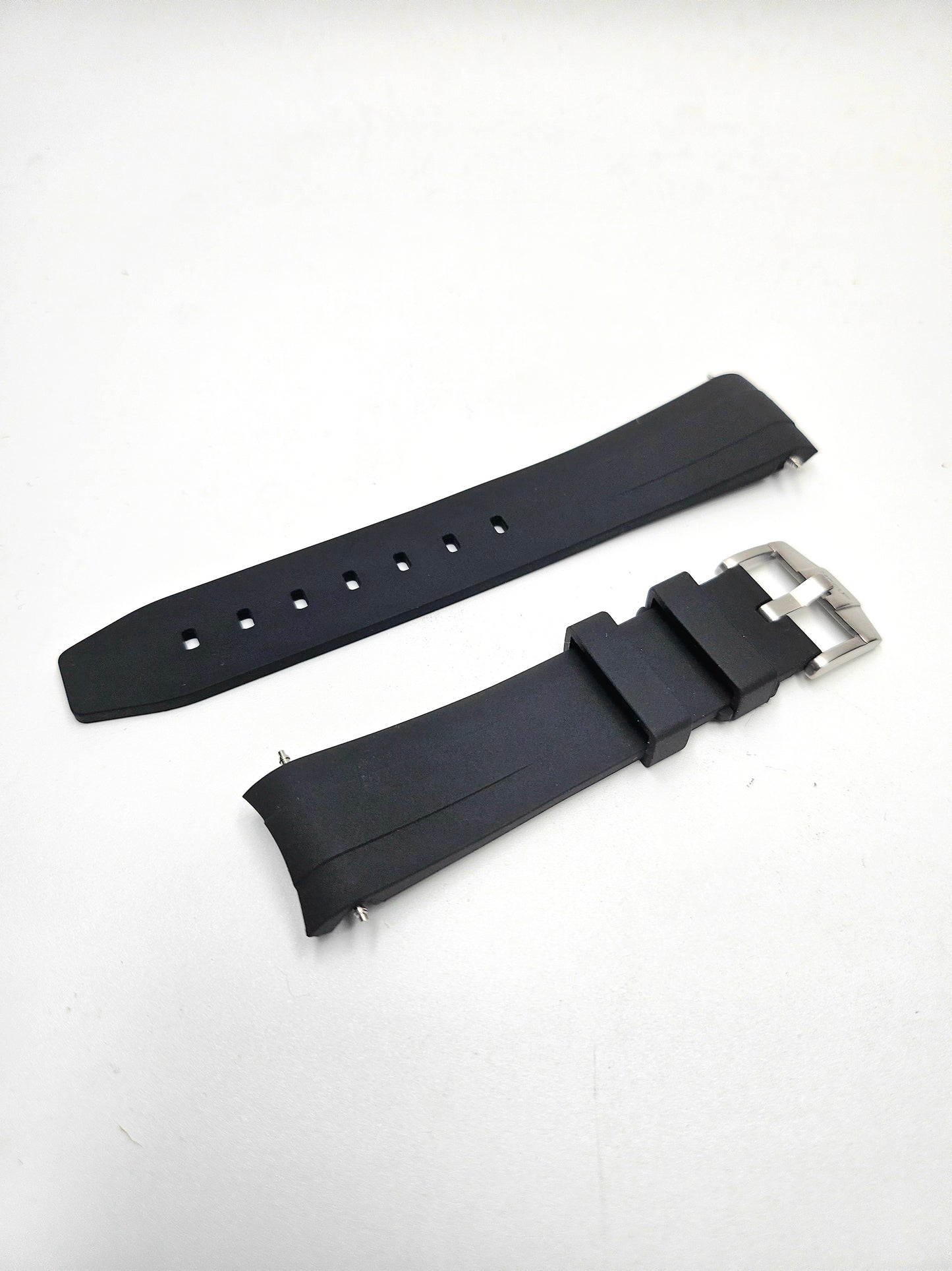 Rubber Strap - Black - 20mm lug width